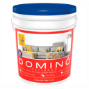 Pintura Caucho Satinada VP Dominó Cuñete de 4 Galones Tipo B Blanco