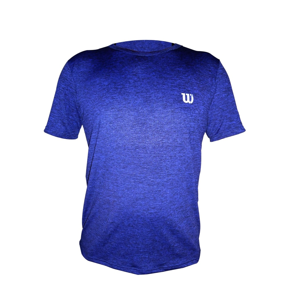 Camiseta Wilson Jaspeada Caballero 71523 (Bulto x 6 Unid. tallas surtidas)