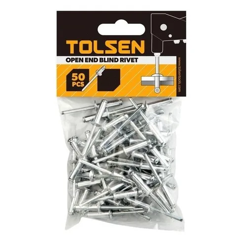 Remache Ciego Tolsen 50Pcs 4,8 x 16 mm