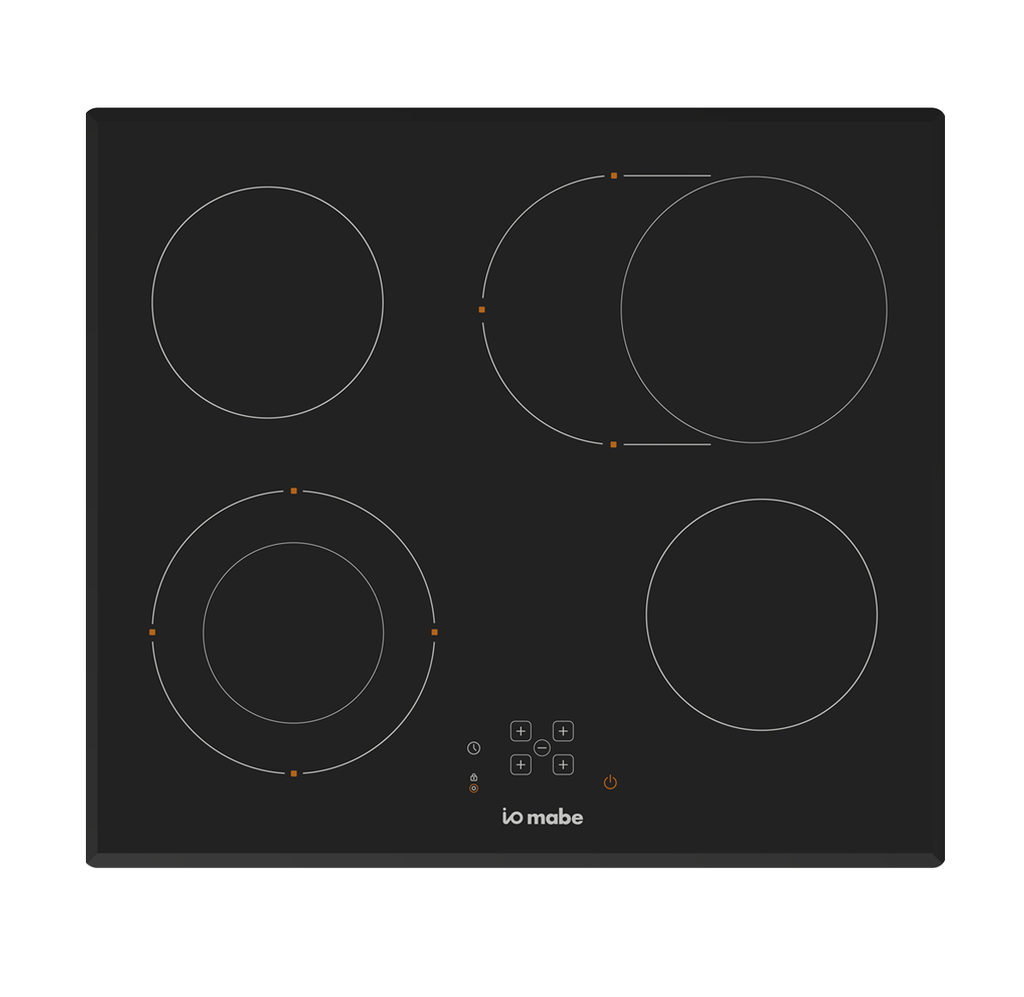 Tope Eléctrico Mabe Vitro IO Negro