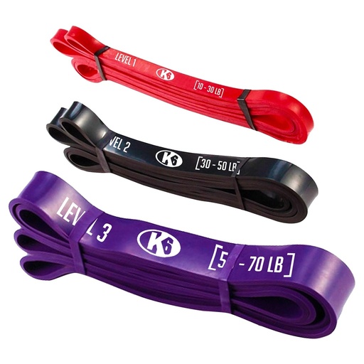 Kit Bandas de Resistencia Cerradas K6