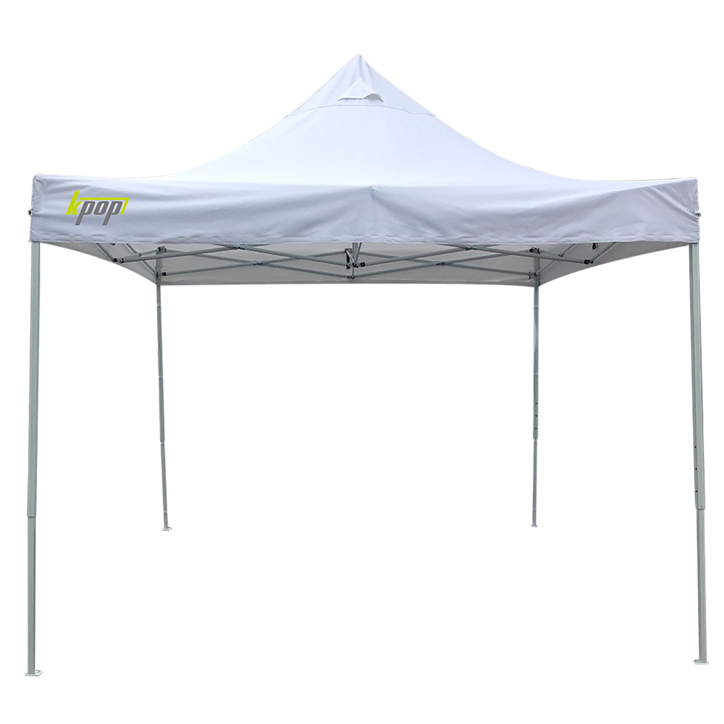 Toldo Plegable 3x3 Mt K-Pop Tela Premium Impermeable (BLANCO)