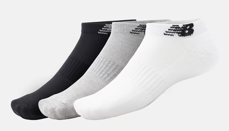 NO USAR Media Corta New Balance No Show Unisex 3 Pack Surtido