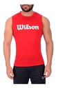 Playera Wilson Polyspun  85916 Rojo