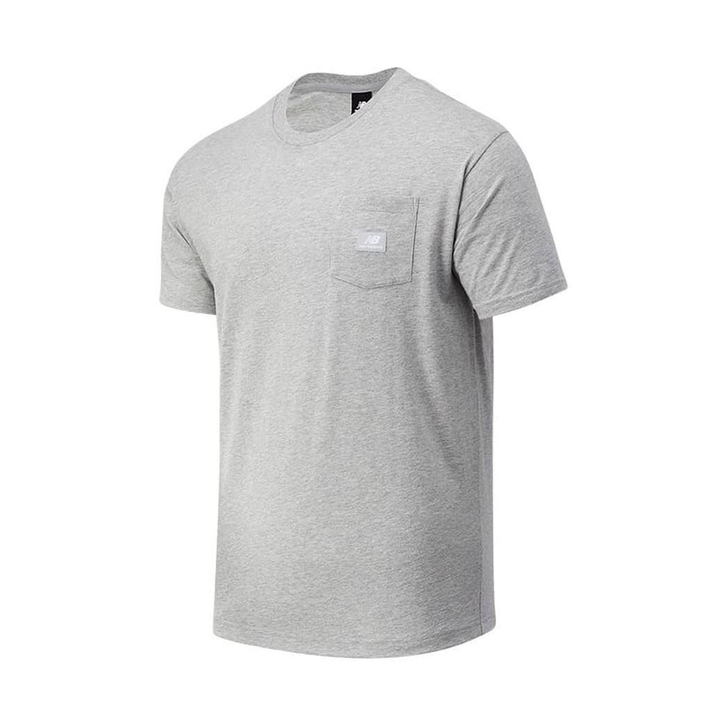 Camisa de hombre New Balance Athletics Gris