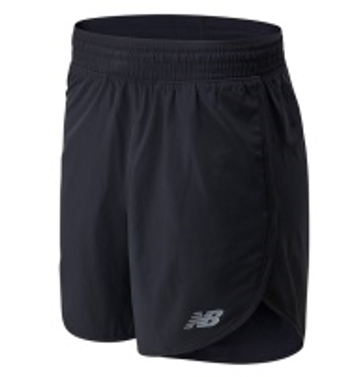 Short de mujer New Balance Accelerate Negro