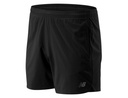 Short de hombre New Balance Accelerate 5 Inch Negro