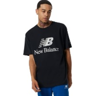 Camiseta de hombre New Balance Essentials Celebrate Negro (bulto x 8 und)