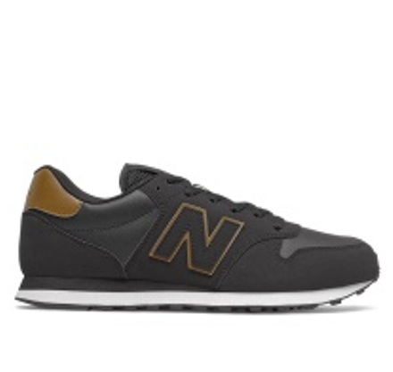 Zapato de hombre New Balance 500 Negro/Naranja