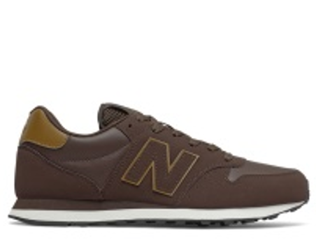 Zapato de hombre New Balance 500 Marrón