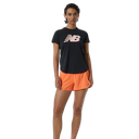 Camisa de mujer New Balance Graphic Accelerate Negro