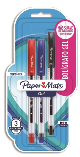 Bolígrafos Paper Mate Gel Tx3 (copia)