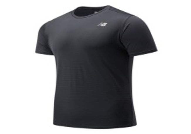 Camisa de hombre New Balance Accelerate Negro (bulto x 8 und)