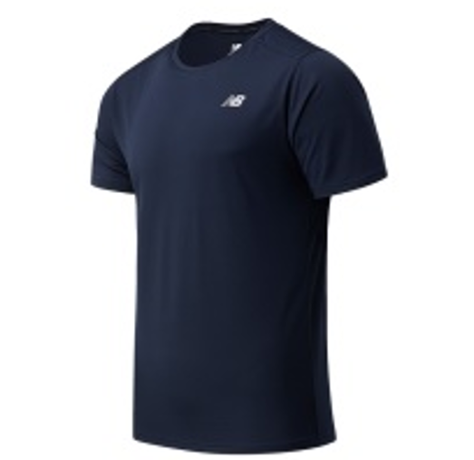 Camisa de hombre New Balance Accelerate Azul Marino (bulto x 8 und)