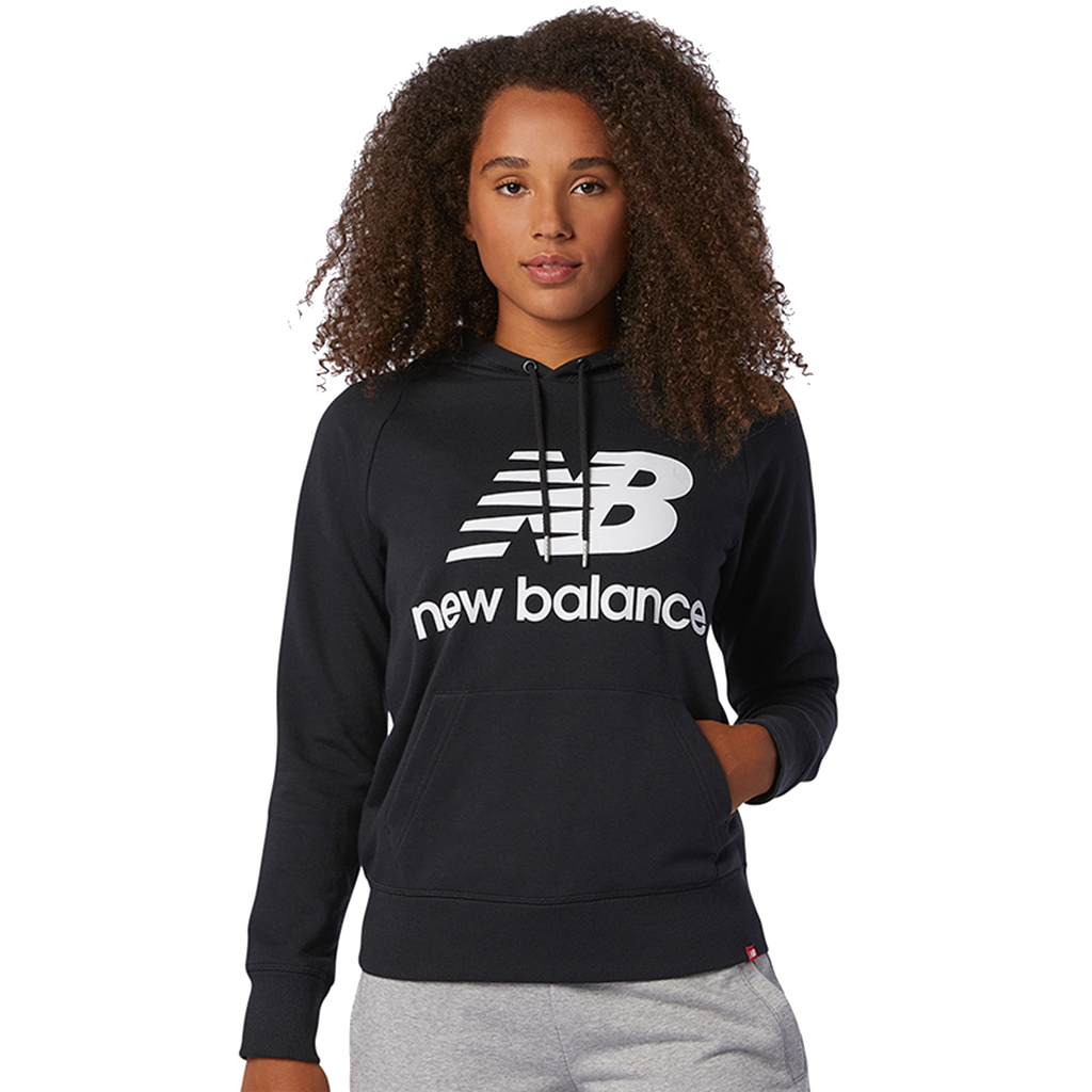 Sweater de mujer New Balance Essentials Negro