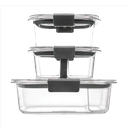 Set de Envases 6 Piezas Con Cierre Hermético Brilliance Rubbermaid