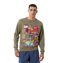 Sueter de Hombre New Balance Athletics Murugiah Crewbeck Verde Militar