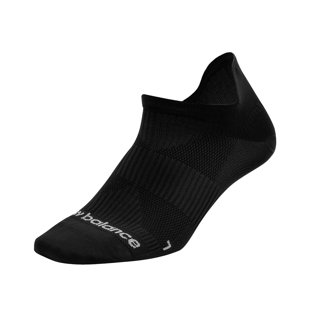 Medias Cortas New Balance Run Knit Flat No Show Negro