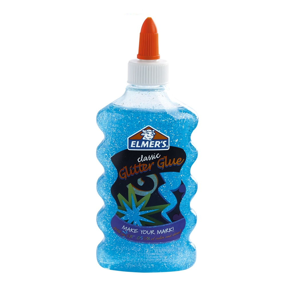 Pega Elmer's Glitter Blue18PK/100 6OZ (copiar)