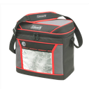 Bolso Termico Coleman Cold 24 horas capacidad 16 latas Negro/Rojo