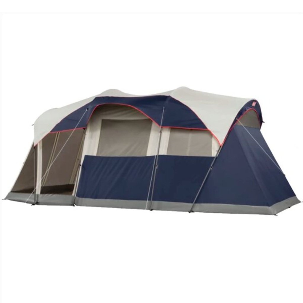 Carpa Coleman Elite WeatherMaster® iluminada para 6 personas con espacio para una pantalla
