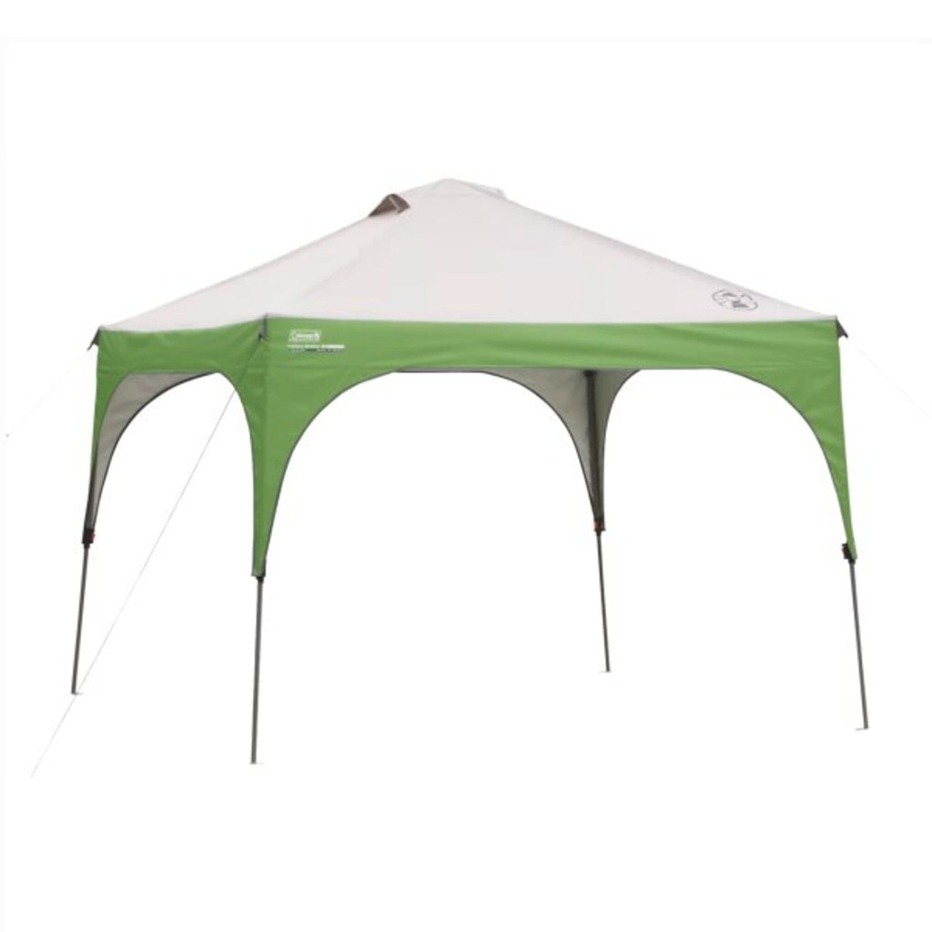 Toldo Coleman 10 x 10 con montaje instantáneo Gris/Verde