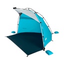 Toldo para para playa Mar Caribe Skyshade™ Azul/Gris