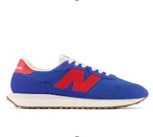 Zapato de Mujer New Balance 237 Azul Rojo