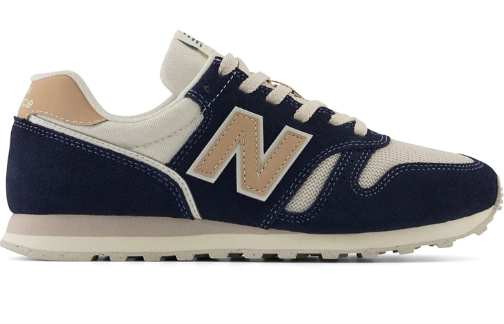 Zapato de Mujer New Balance 373 V2 Azul Marino/Beige