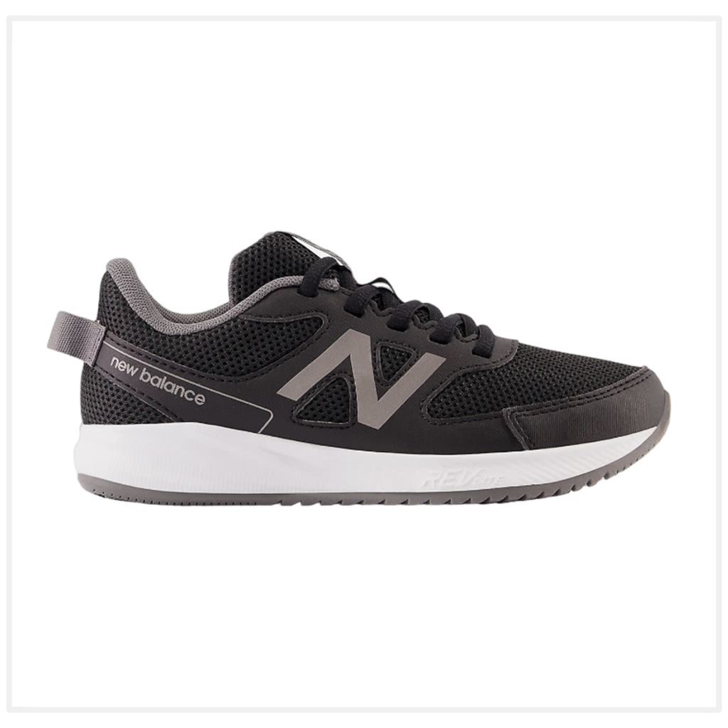 Zapato de Niño New Balance 570 Negro/Gris