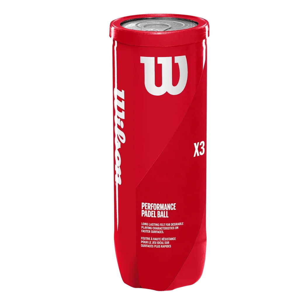 Pelotas de Padel Wilson X3 Tarro 3P