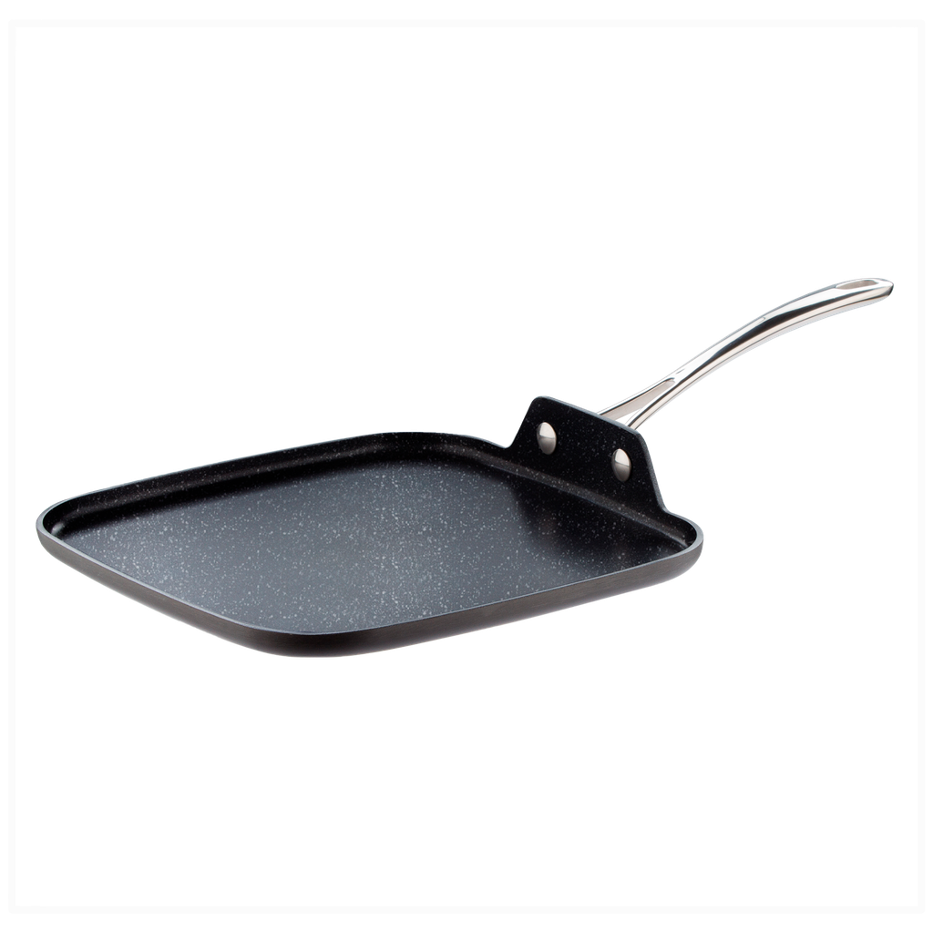 Plancha Lisa Gourmet Magefesa 28 Cm Aluminio Anodizado