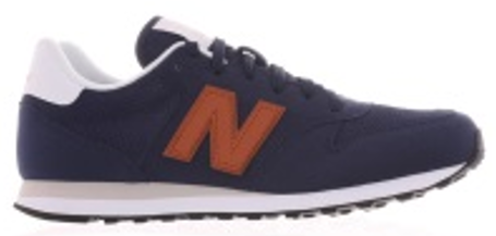 Zapato de Hombre New Balance 500 Azul Marino/Anaranjado (Bulto x 12 pares)