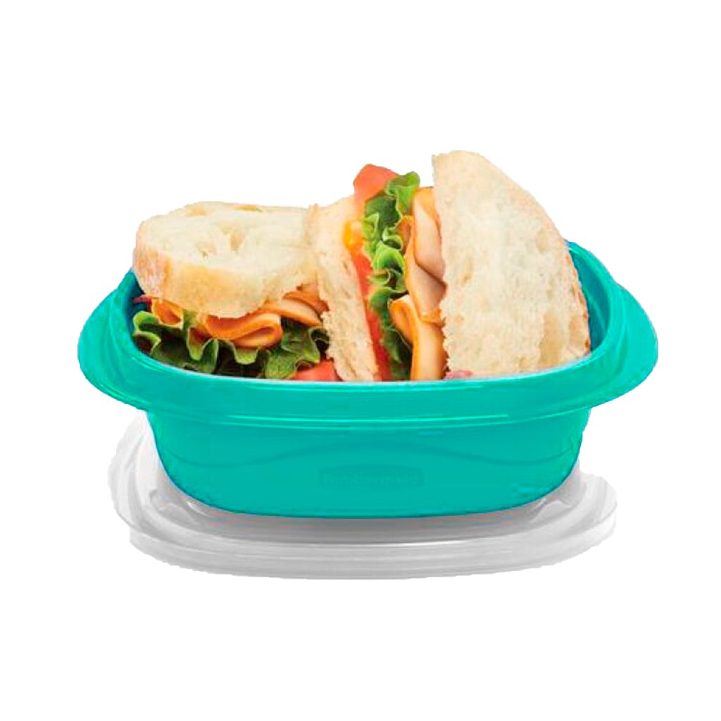 Set de 4 Recipientes con Tapa (2,9C) Azul TakeAlongs Rubbermaid (copiar)