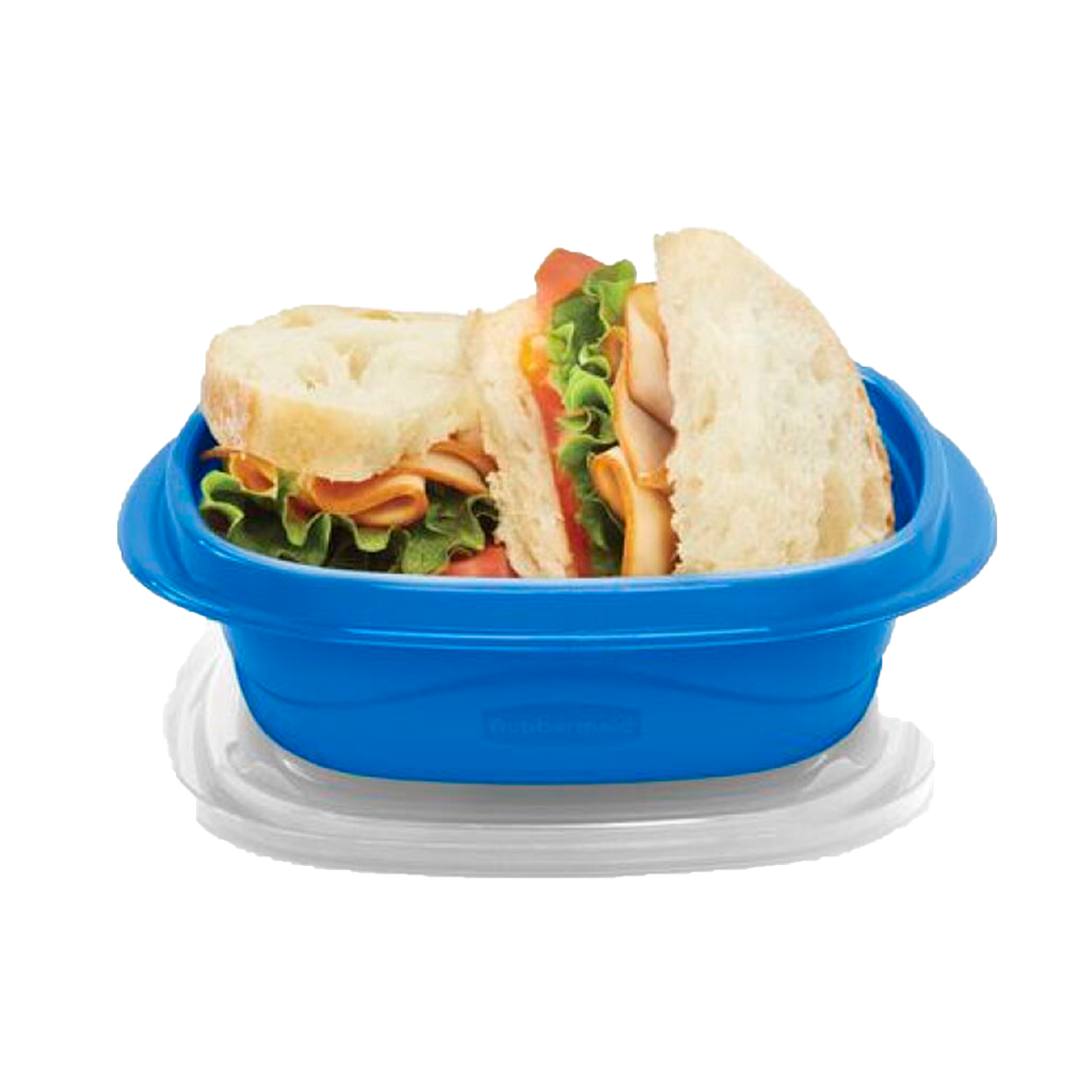 Set de Envases 8 piezas TakeAlongs Rubbermaid (Azul 686 ml) (copia)