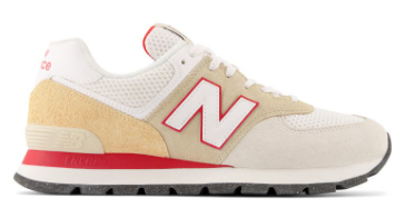 Zapato Lifestyle New Balance 574 Beige/Rojo (12 pares)