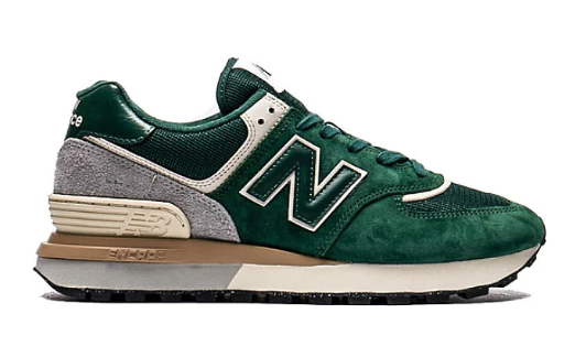 Zapato Lifestyle New Balance 574 Verde y Beige (12 pares)