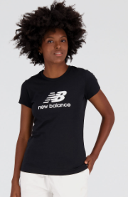 Camiseta manga corta Mujer New Balance Essentials Stacked Logo Gris (8 unidades) (copiar)