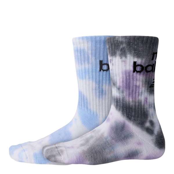 Medias New Balance Essentials Tie Dye 2 Pares