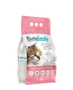 Arena para gatos Bentysandy Bebé Ultra absorbente y Ultra aglomerante 100% bentonita con aroma 5L/4,35Kg 8Unds