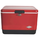 Vintage Cooler Coleman Steel Belted 54Qt 