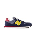 Zapato Lifestyle New Balance 500 Azul Marino y Amarillo (12 pares)