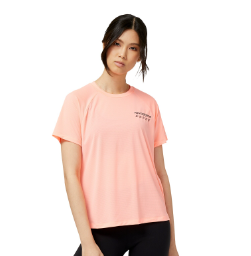 Camiseta manga corta Mujer New Balance Accelerate Pacer Rosado (8 unidades)