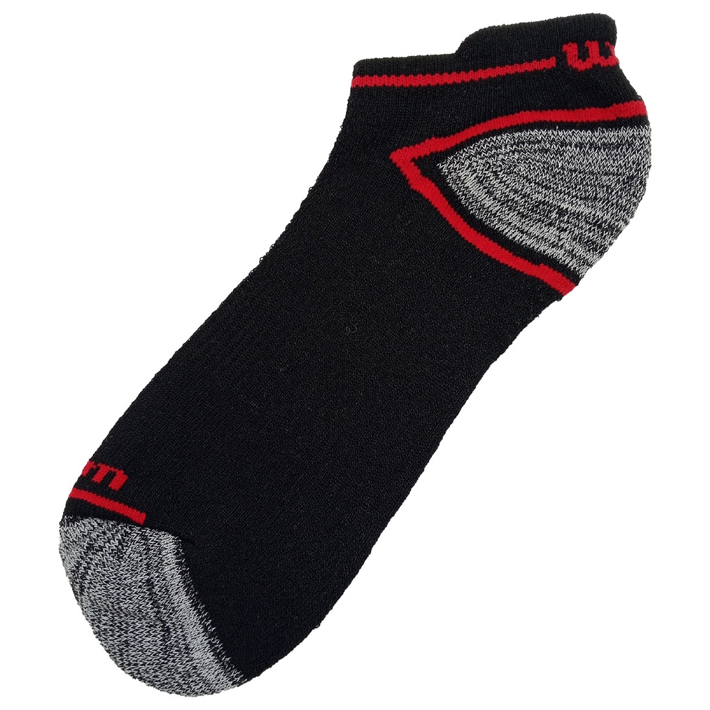 Calcetín/Media Tobillera Deportiva de Fibra Sintética Wilson Unisex 6 Pack Unitalla