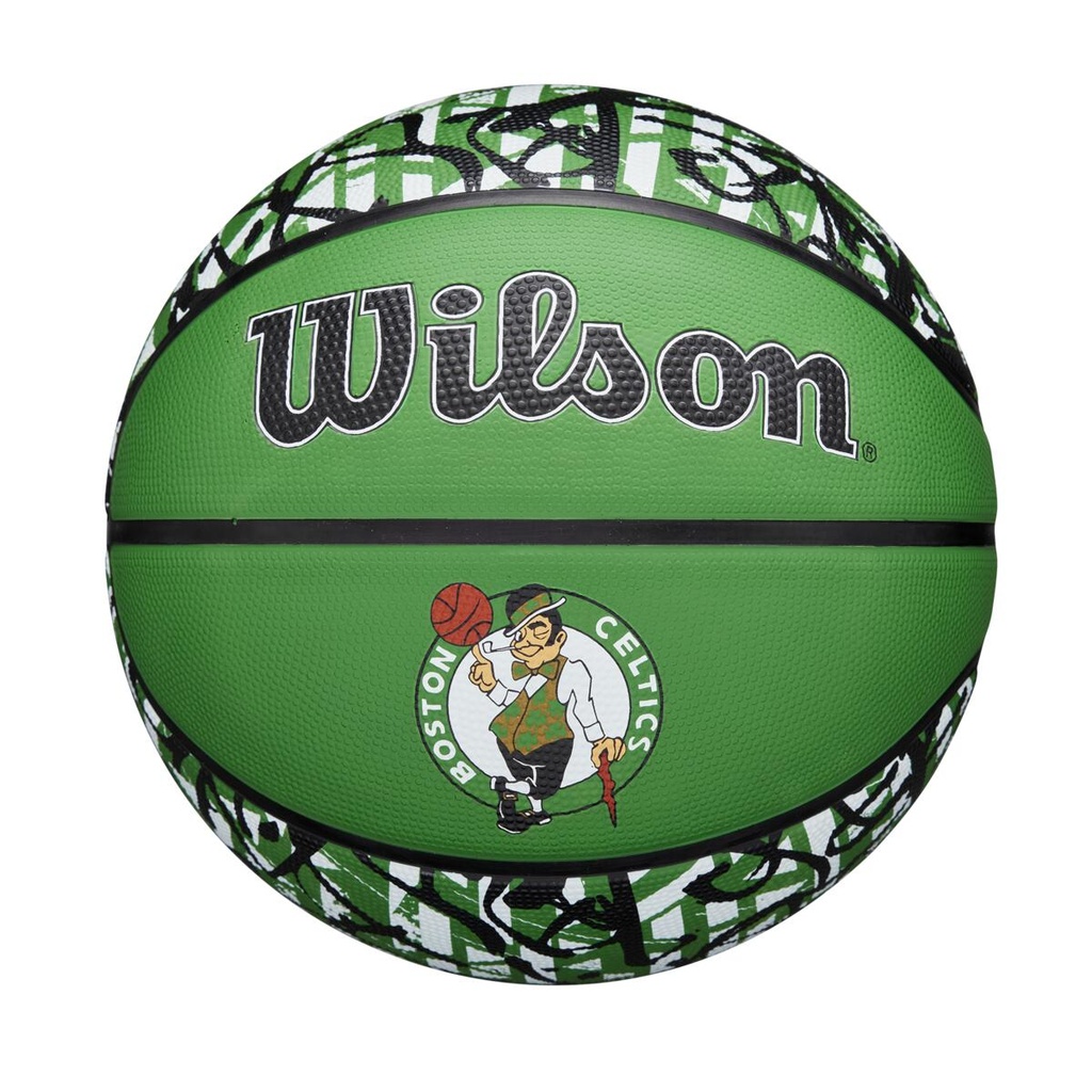 Balón de Basket Wilson NBA Graffiti Boston Celtics NO.7