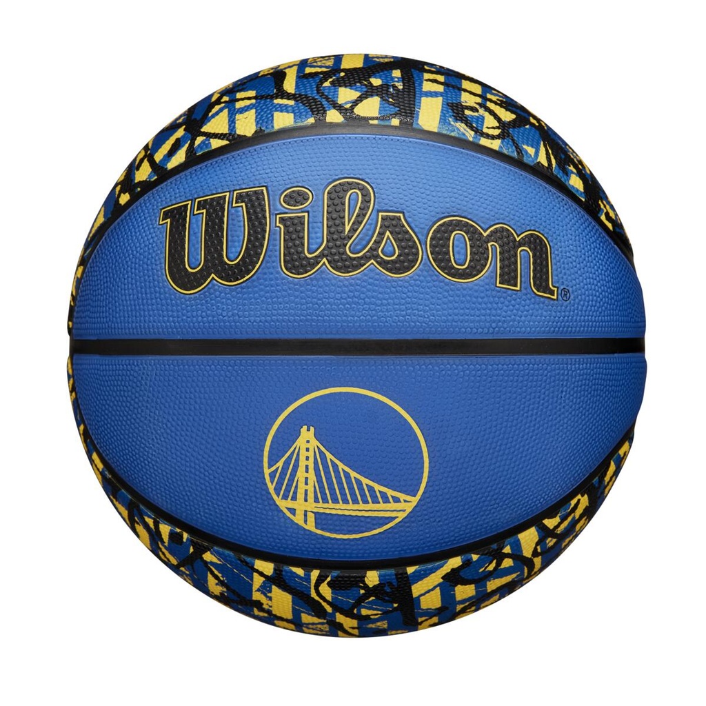 Balón de Basket Wilson NBA Graffiti Golden State Warriors NO.7