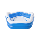 Piscina Inflable Familiar Bestway Backyard Oasis 2.13m x 2.06m x 69cm 