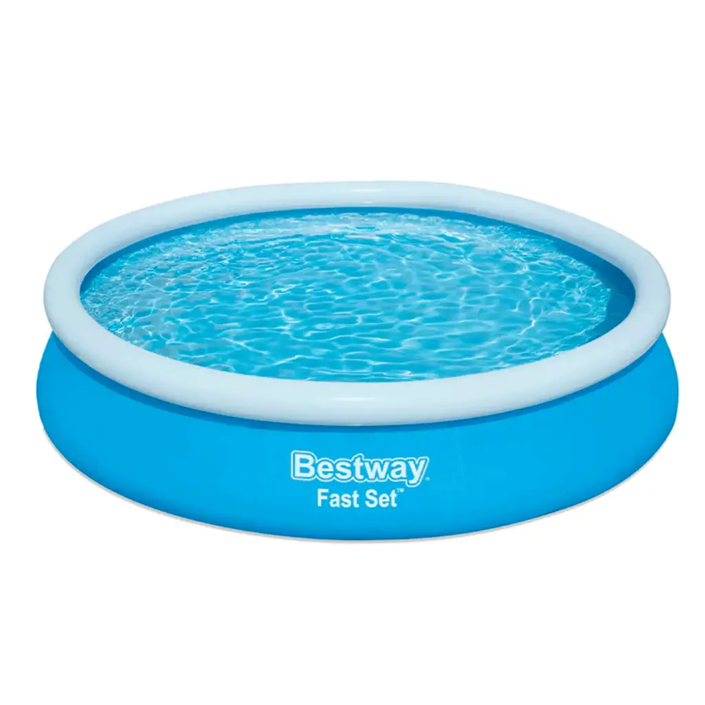 Piscina Inflable Redonda y Bomba de Filtrado Bestway Fast Set 3.66m x 76cm