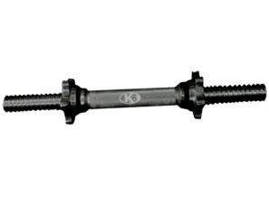 Barra Cromada Estándar para Mancuerna K6 con Rosca de 35cm