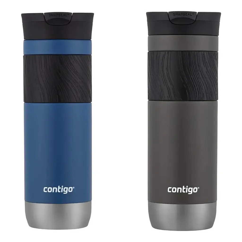 Botella Térmica Contigo Byron 2.0 SS SnapSeal 20oz/590ml X2